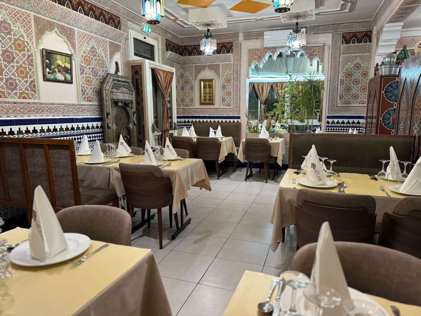 Salle du restaurant La Table Marocaine